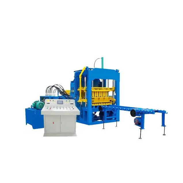 QT4-15 automatic cement block making machine hollow bricks equipment QT4-15 การทำบล็อกซีเมนต์อัตโนมัติเครื่องทำอิฐกลวงกลวง
