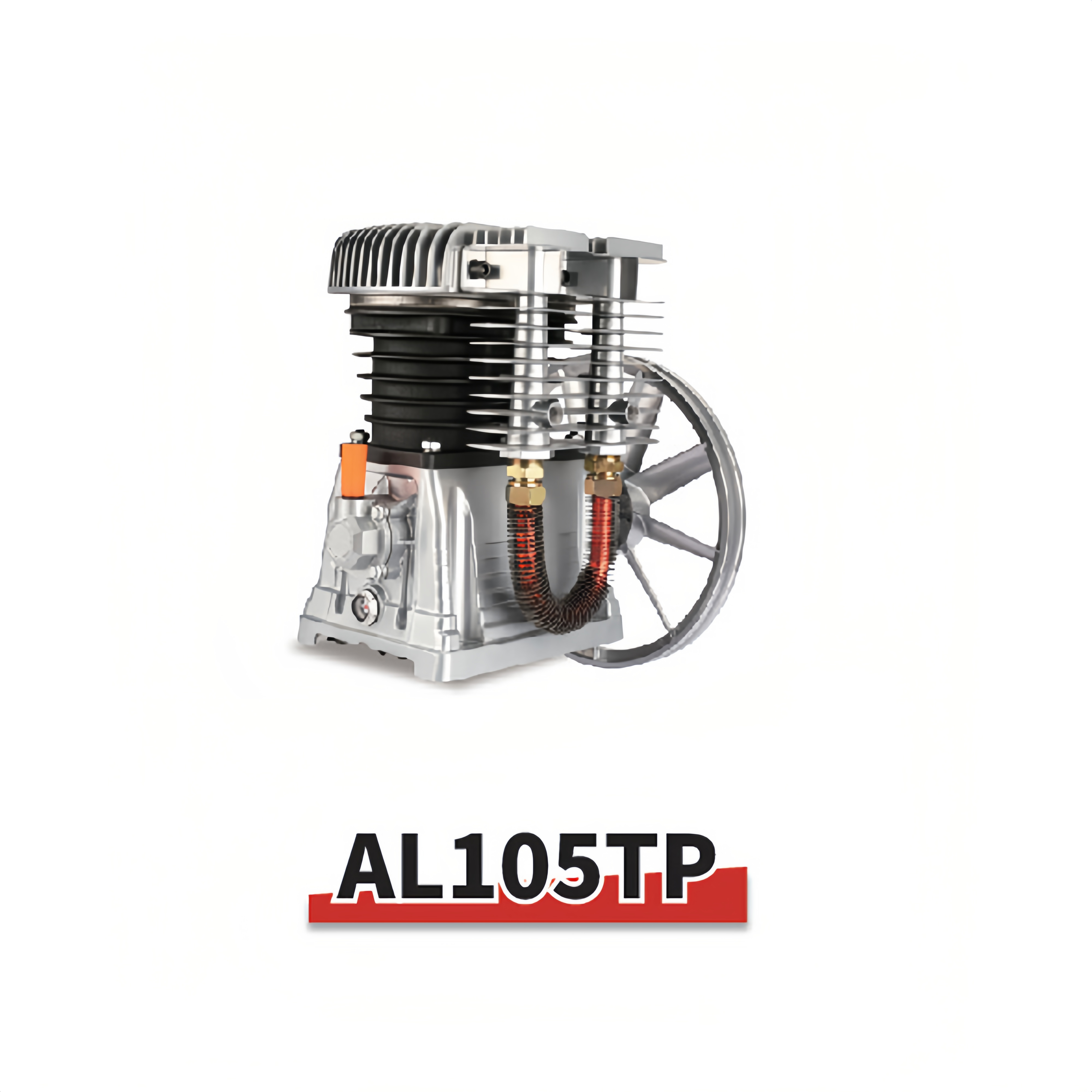 Portable lightweight aluminum air compressor pump LONEWOLF model ปั๊มปั๊มปั๊มน้ำหนักเบา