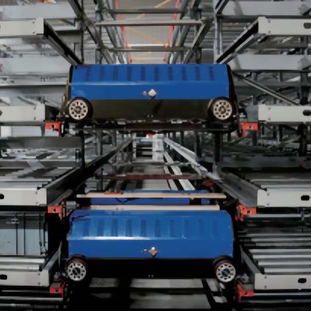 xby-d-04 สี่ทางกล่องวัสดุรถรับส่ง