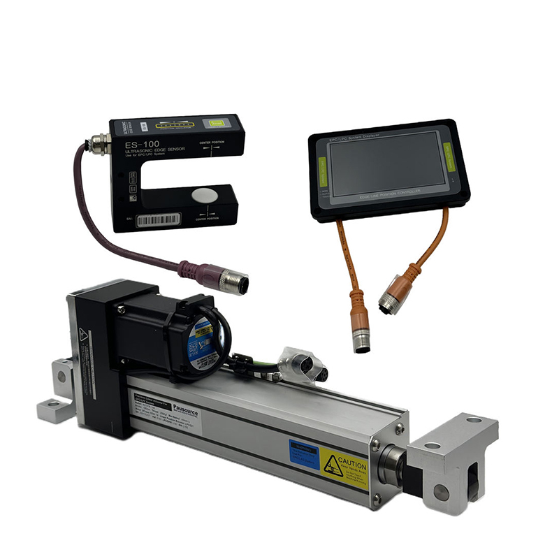 ระบบเซอร์โว EPC ES-100 เซ็นเซอร์ขอบอัลตราโซนิก การแก้ไขการเบี่ยงเบนม้วนสายพานลำเลียงโดยอัตโนมัติ