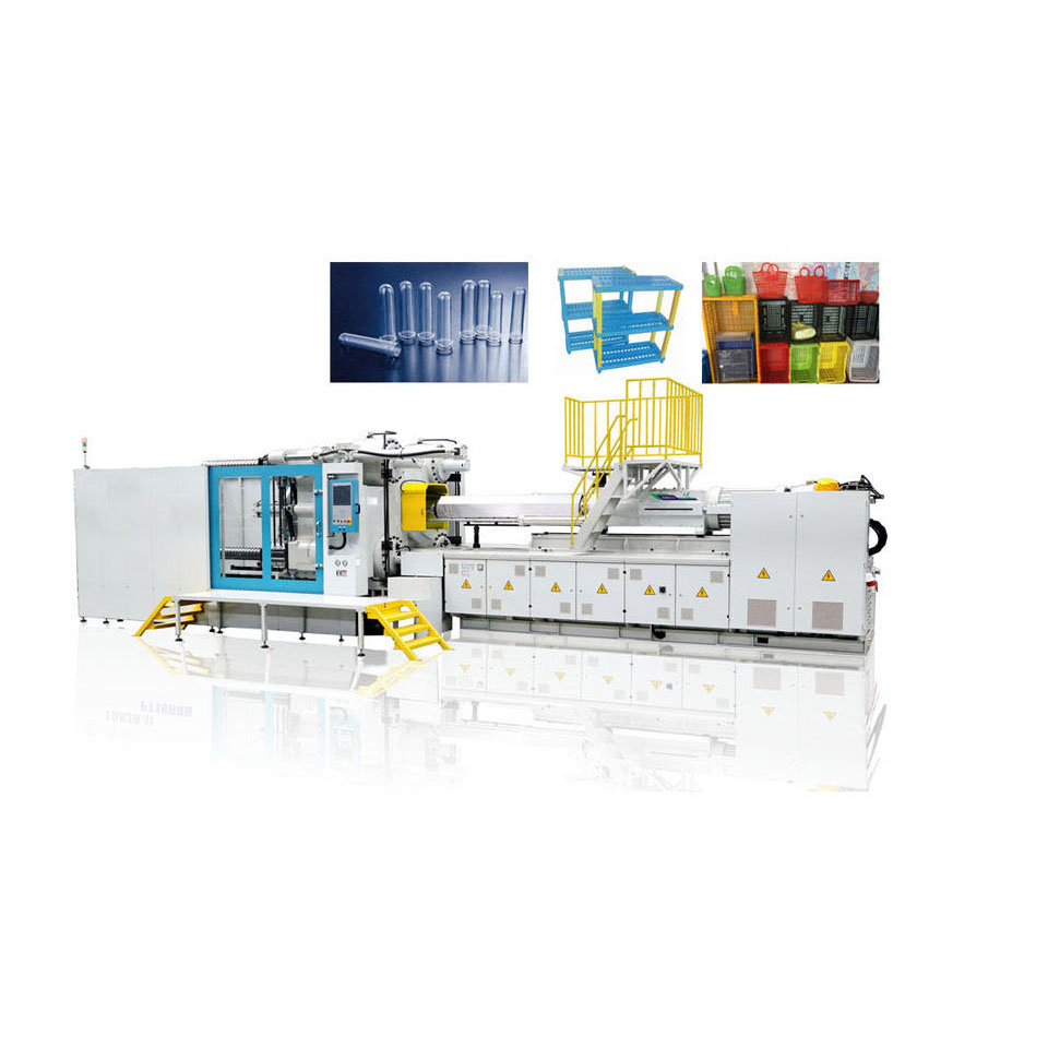 เครื่องฉีดพลาสติกพรีฟอร์ม PET อัตโนมัติสำหรับการผลิตพรีฟอร์มขวด