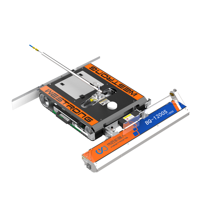 เครื่องทำความสะอาดแผงเซลล์แสงอาทิตย์แบบ Dual-Purpose อัตโนมัติเต็มรูปแบบหุ่นยนต์พลังงานแสงอาทิตย์แบบเปียก/แห้ง