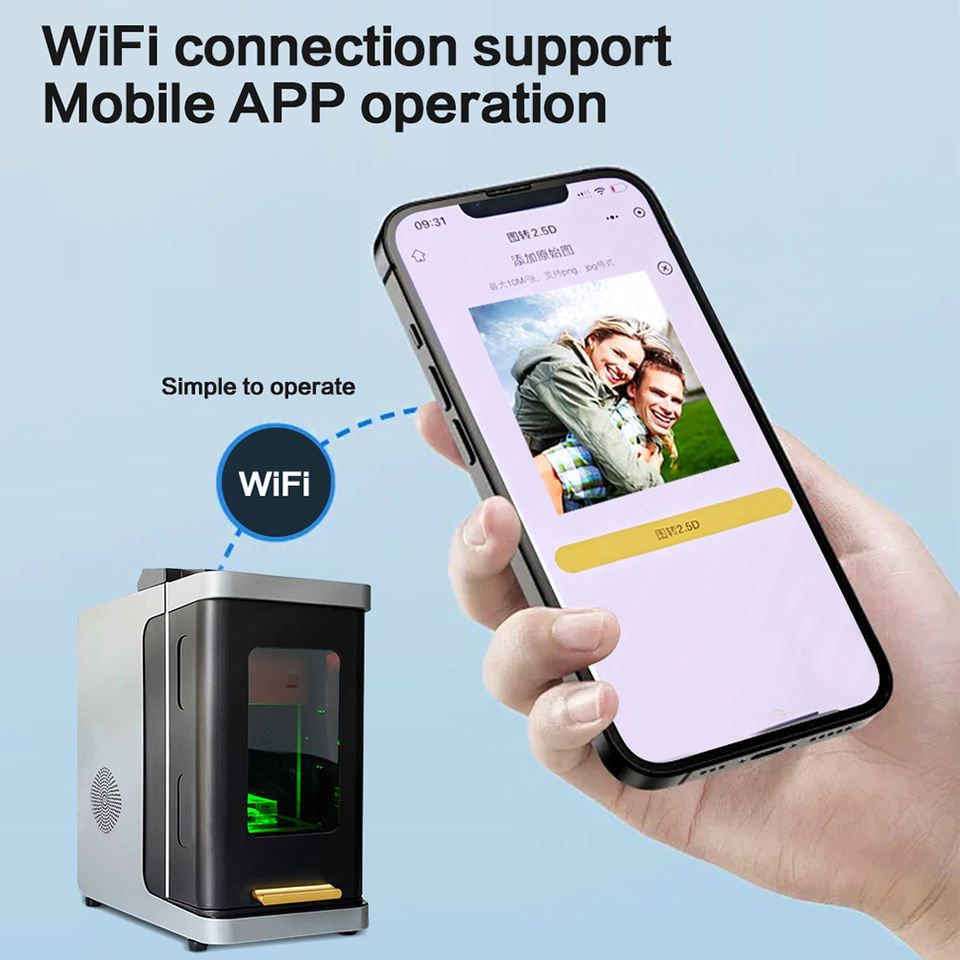 เครื่องแกะสลักเลเซอร์คริสตัลใต้ผิวดิน 3 มิติสำหรับแก้วคริสตัลอะคริลิก