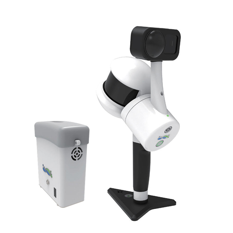 เครื่องสแกน LiDAR 3D แบบพกพากลางแจ้งพร้อมการทำแผนที่ SLAM / RTK สำหรับวิศวกรรมการสำรวจ