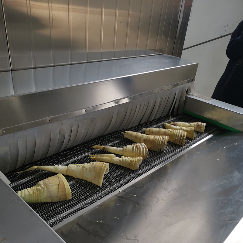 เครื่องบรรจุสูญญากาศป้อนถุงอัตโนมัติไฟฟ้าสำหรับตีนไก่สเต็กข้าวโพด