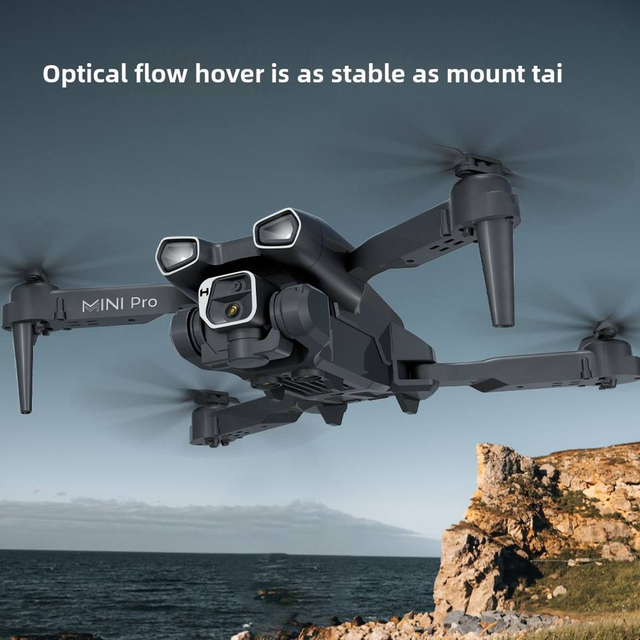 ความละเอียดสูง 4K กล้องคู่รีโมทคอนโทรลเครื่องบิน H 66 Stacked Aerial Photography Drone
