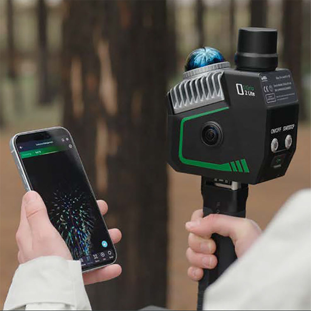 LiGrip O2 Lite 3D SLAM LiDAR Scanner เครื่องสแกนเลเซอร์โมดูล RTK ความแม่นยำสูง