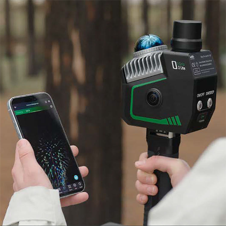 LiGrip O2 Lite 3D SLAM LiDAR Scanner เครื่องสแกนเลเซอร์โมดูล RTK ความแม่นยำสูง