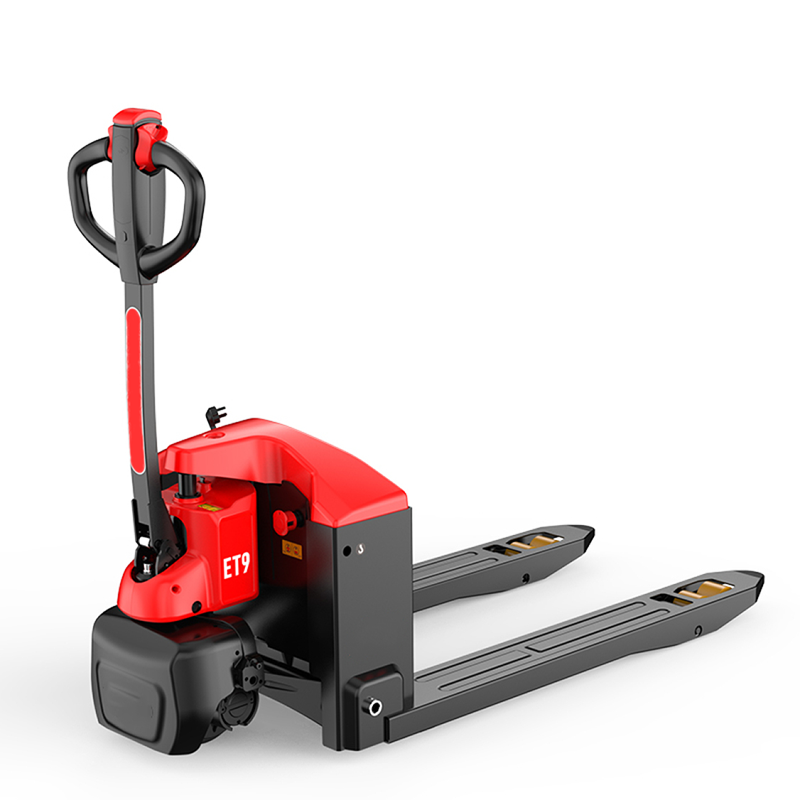 รถลากพาเลทไฟฟ้า 2 ตันรถยกขับเคลื่อนด้วยแบตเตอรี่ลิเธียม