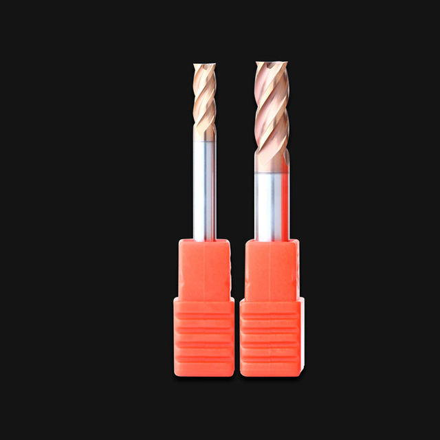 ปรับแต่งได้ 55 ° Four-Flute Flat Milling Cutter