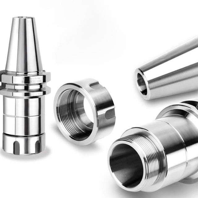 BT40 ที่มีความแม่นยำสูง ER32 CNC Machining Center Holder