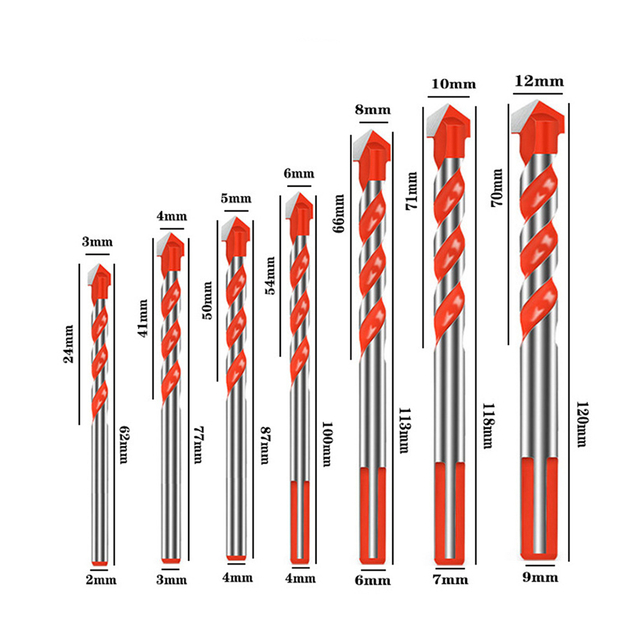 คาร์ไบด์เซรามิกสามเหลี่ยมสว่าน