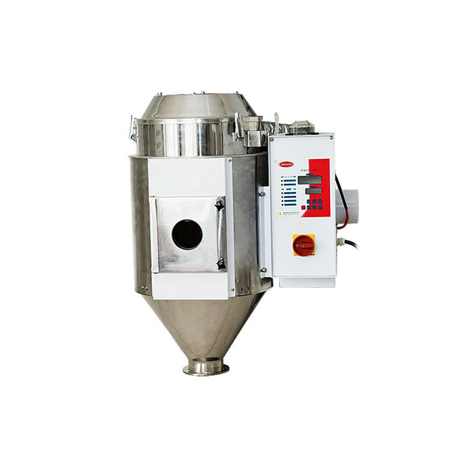 พลาสติก PET Flake Hopper Dryer เครื่องโหลดอัตโนมัติแนวตั้งสำหรับเครื่องฉีดพลาสติก