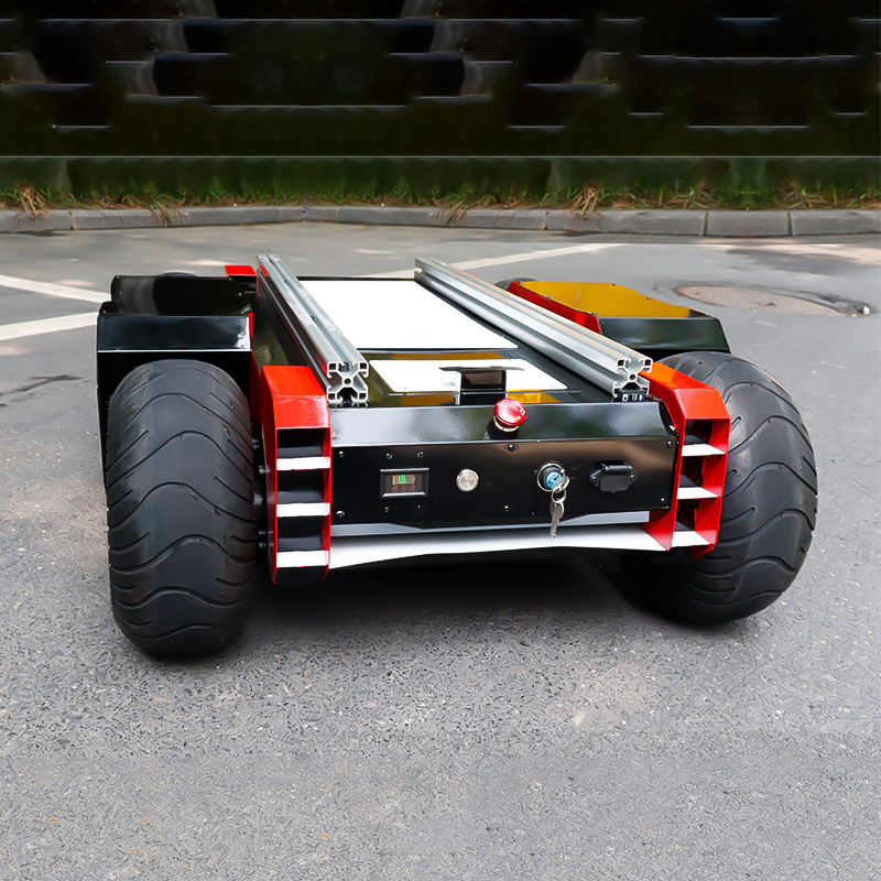 นักพัฒนามืออาชีพใช้หุ่นยนต์แชสซี Agv Open Sdk รถเข็นแพลตฟอร์มหุ่นยนต์พร้อมระบบนำทาง Ros