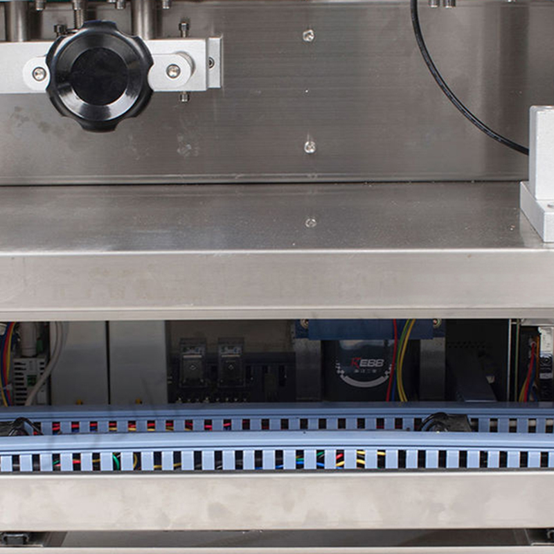 เครื่องติดฉลากขวดกลมไฟฟ้าอัตโนมัติสำหรับเครื่องดื่มและอาหาร