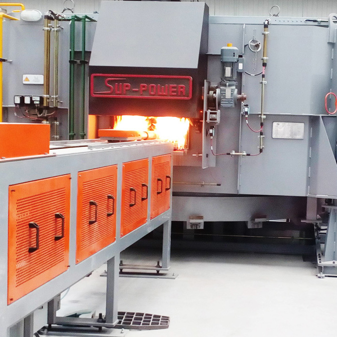 สายการบำบัดความร้อนของเตาเผาแบบโรตารี่ Yajie