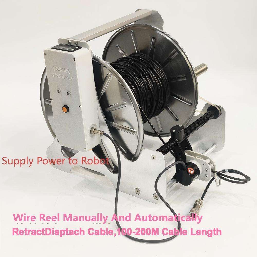 ปรับแต่งสายเคเบิลกันน้ำ 200 เมตร ท่อระบายน้ำขนาดใหญ่ 30 ซม. ตรวจสอบหุ่นยนต์ตีนตะขาบ