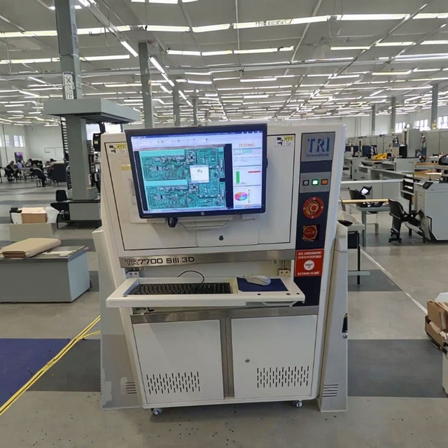 เครื่องตรวจสอบไฮบริดออปติคอลอัตโนมัติแบบอินไลน์ AOI 3D