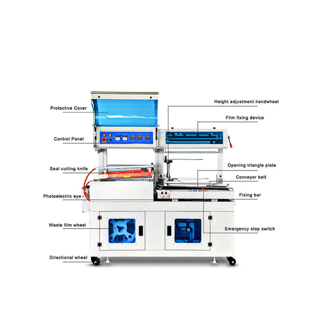 เครื่องห่อฟิล์มหดอัตโนมัติสำหรับขวด