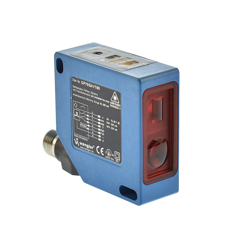 เซนเซอร์วัดระยะเลเซอร์ ชนิดสามเหลี่ยม ความละเอียดสูง CMOS DSP การวัดแบบอินไลน์