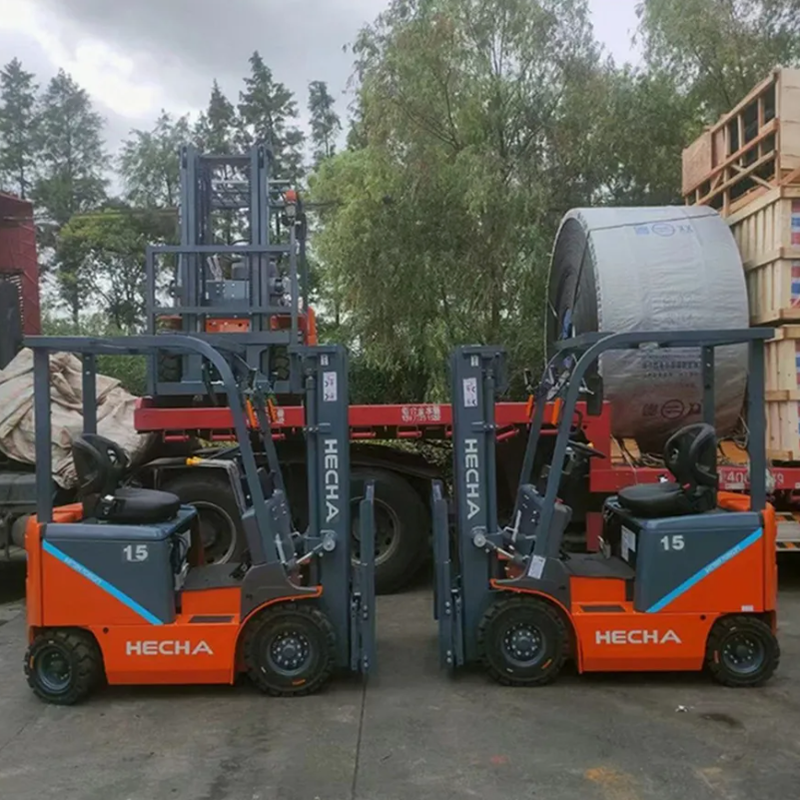 เครื่องจักรทางวิศวกรรม รถยกล้อไฟฟ้าขนาดเล็กเพื่อการยกที่ง่ายดาย