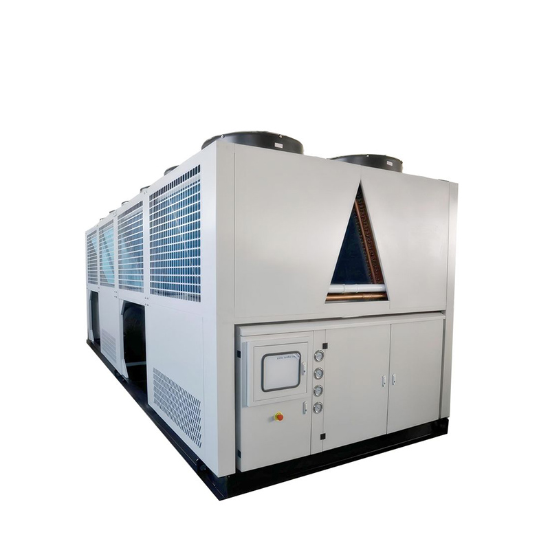 เครื่องทำความเย็นอุตสาหกรรมแบบสกรูระบายความร้อนด้วยน้ำสำหรับการฉีดขึ้นรูป