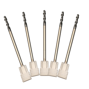 ปรับแต่งได้ 58 องศา 2-flute Tungsten Carbide End Mill CNC เครื่องมือ CNC