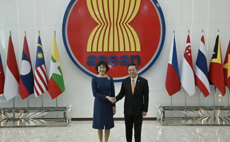 Chinese Ambassador to ASEAN Hou Yanqi is about to resign.png