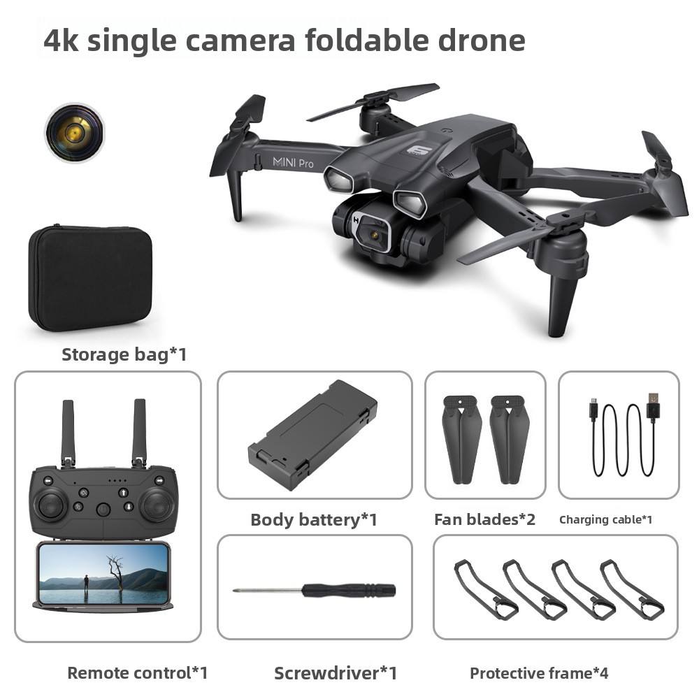 ความละเอียดสูง 4K กล้องคู่รีโมทคอนโทรลเครื่องบิน H 66 Stacked Aerial Photography Drone