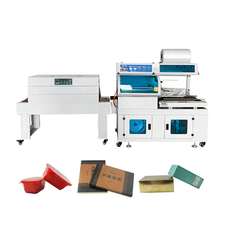 POF PE ฟิล์มความร้อนขวดอุโมงค์เครื่องห่อหดฟิล์มอัตโนมัติความร้อนหดห่อเครื่องห่อบรรจุสำหรับกล่องน้ำหอม