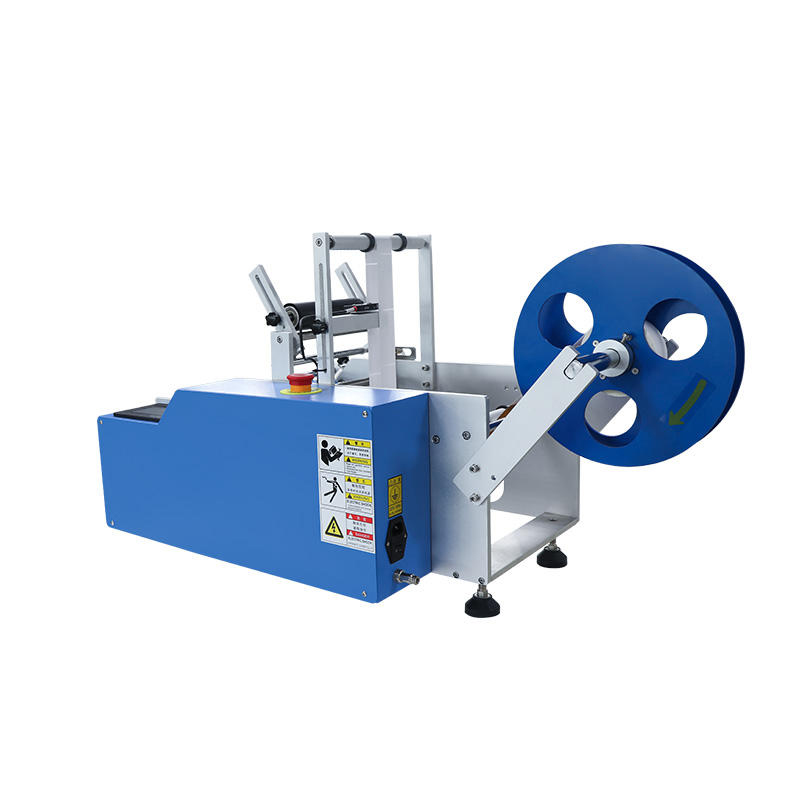 เครื่องติดฉลากสติกเกอร์ติดไวน์แบบกลมสำหรับขวดสัตว์เลี้ยง