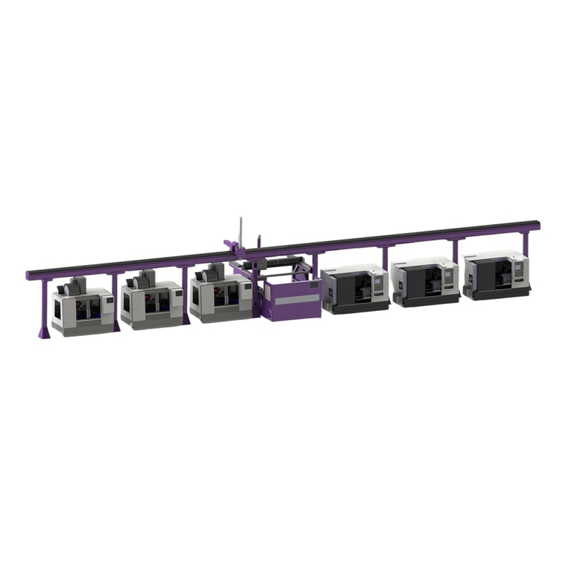 สายการผลิตหุ่นยนต์อัจฉริยะความเร็วสูง TZ-MB