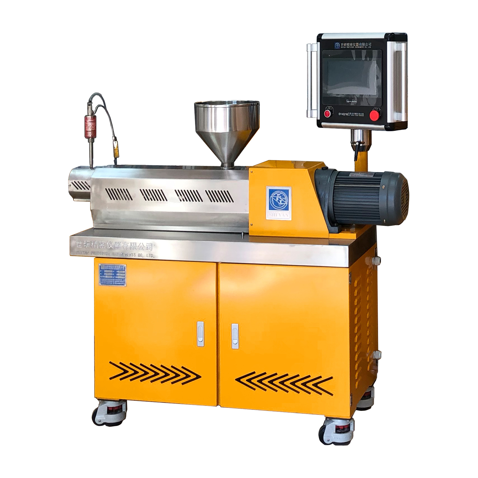 SY-6216-B ห้องปฏิบัติการเครื่องอัดรีดสกรูเดี่ยวประเภทโปรแกรมที่ตั้งโปรแกรมได้