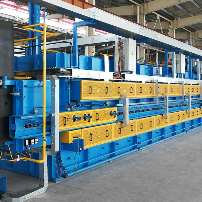 สายการบำบัดความร้อนของลูกกลิ้งประหยัดพลังงานของ Yajie