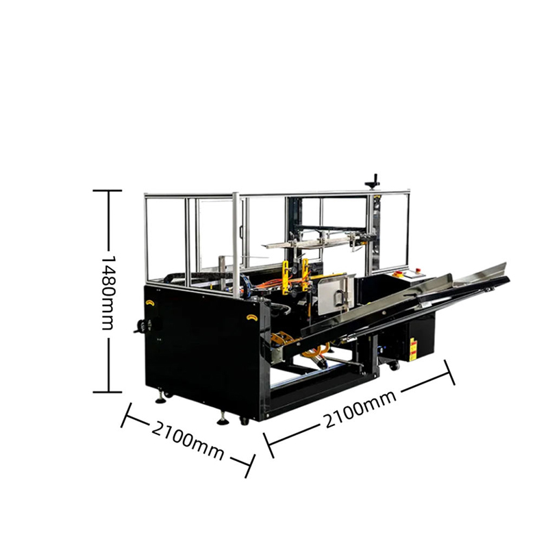 เครื่องสร้างกล่องแบบปรับได้อัตโนมัติ OEM เครื่องสร้างกล่องบรรจุภัณฑ์กระดาษแข็งสำหรับโลจิสติกส์อีคอมเมิร์ซ