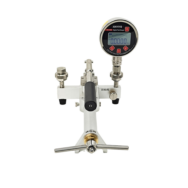 ปั๊มแรงดันลมแบบพกพา ตารางสอบเทียบแรงดันแหล่งจ่ายอากาศแบบแมนนวล