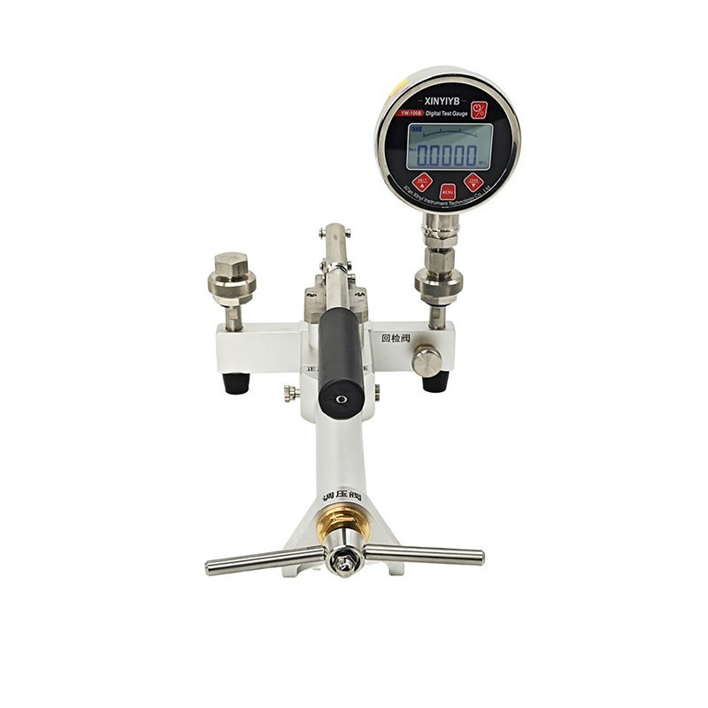 ปั๊มแรงดันลมแบบพกพา ตารางสอบเทียบแรงดันแหล่งจ่ายอากาศแบบแมนนวล