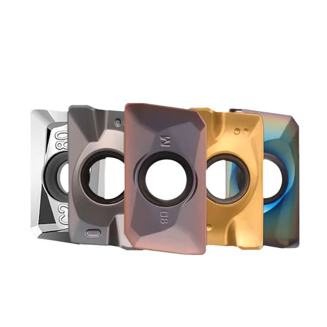 Carbide Rapid Feed Coated CNC Milling Inserts