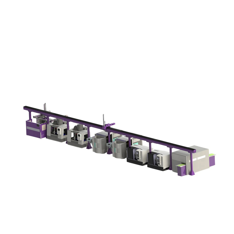 TZ-MZ สายการผลิตหุ่นยนต์อัจฉริยะที่ใช้งานหนัก