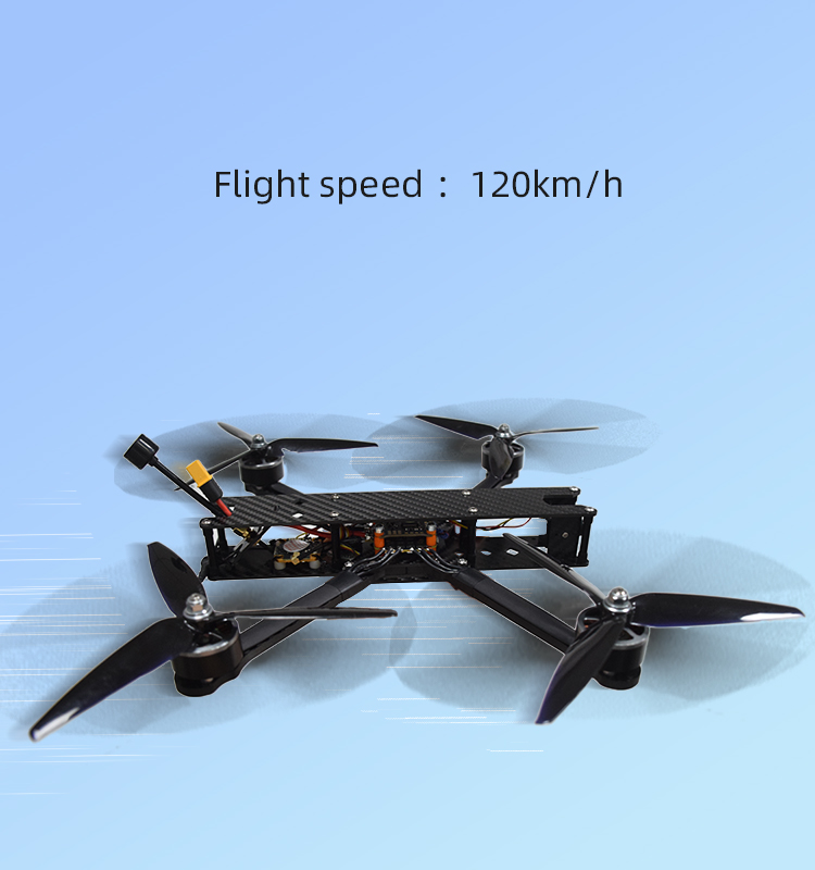 สินค้าคงคลังขนาดใหญ่ 7 นิ้วน้ำหนักบรรทุกหนัก Long Flight Night Vision กล้อง Racing FPV Drone