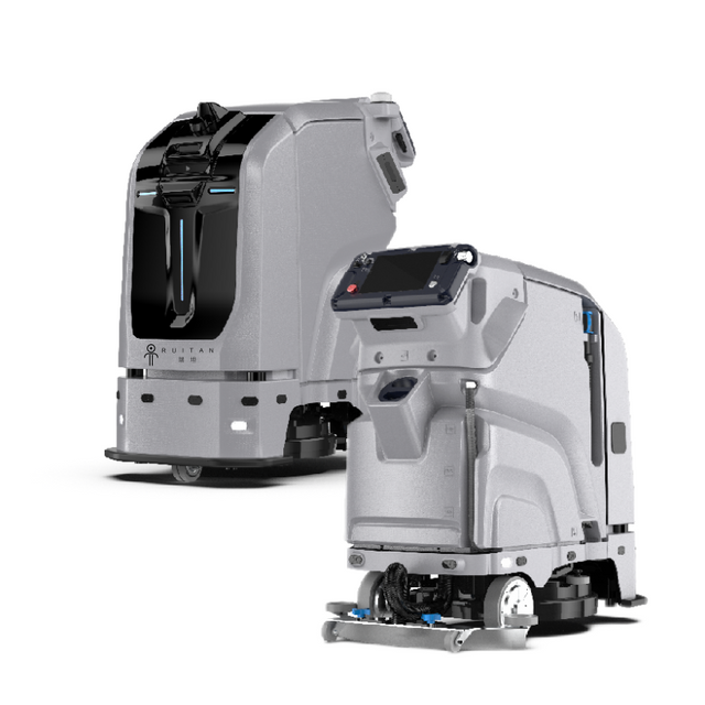 หุ่นยนต์กวาดพื้นอุตสาหกรรมเชิงพาณิชย์อัจฉริยะแบบไร้คนขับ