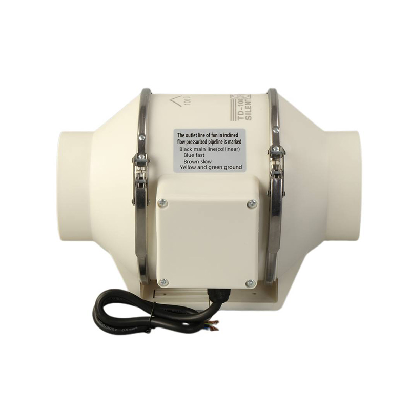 พัดลมอินไลน์แบบท่อระบายความชื้นแบบผสมขนาด 6 นิ้ว