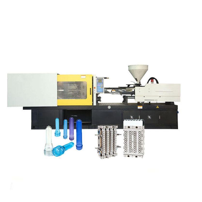 เครื่องฉีดพลาสติกพรีฟอร์ม PET อัตโนมัติสำหรับการผลิตพรีฟอร์มขวด